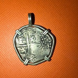 Real silver treasure coin